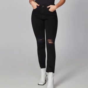 Lola Jeans 4 way Stretch black skinny jeans size 16